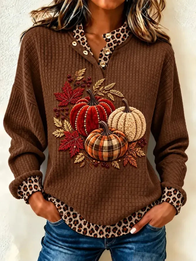 Women's Casual Printed Sweatshirt