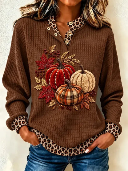 Women's Casual Printed Sweatshirt