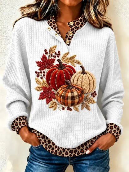 Women's Casual Printed Sweatshirt