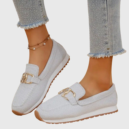 Horsebit Detail Comfort Real Leather Loafers