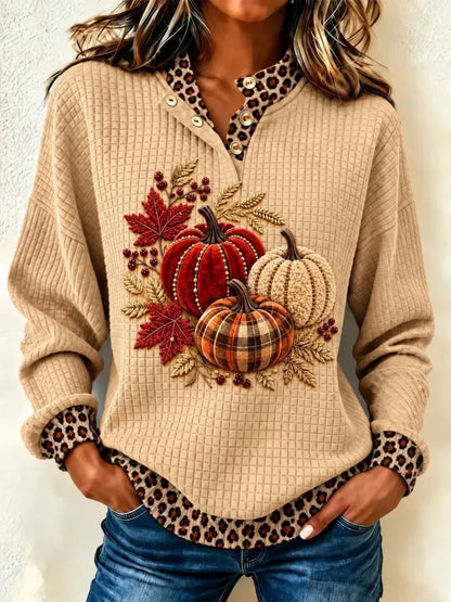 Women's Casual Printed Sweatshirt