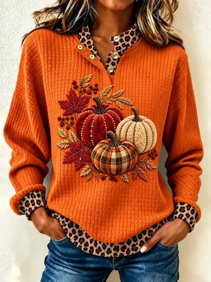 Women's Casual Printed Sweatshirt