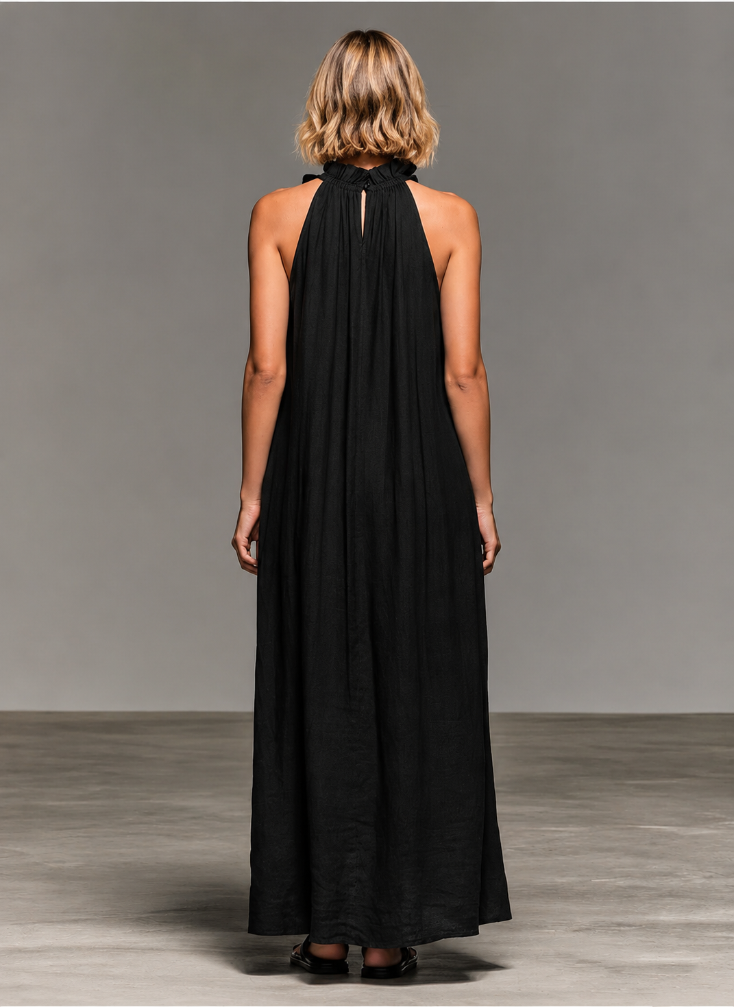 Ela | Soft Ruffle Maxi