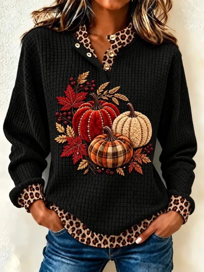 Women's Casual Printed Sweatshirt