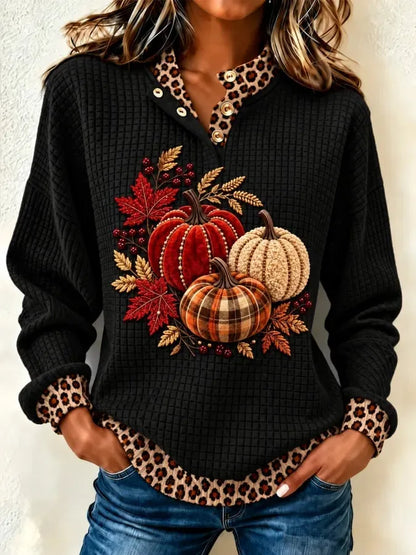 Women's Casual Printed Sweatshirt