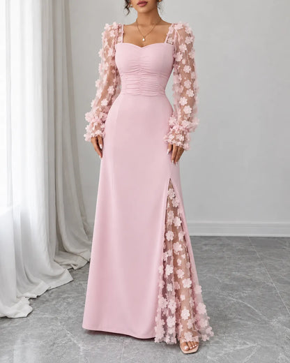 Seraphina Floral Lace Maxi Dress