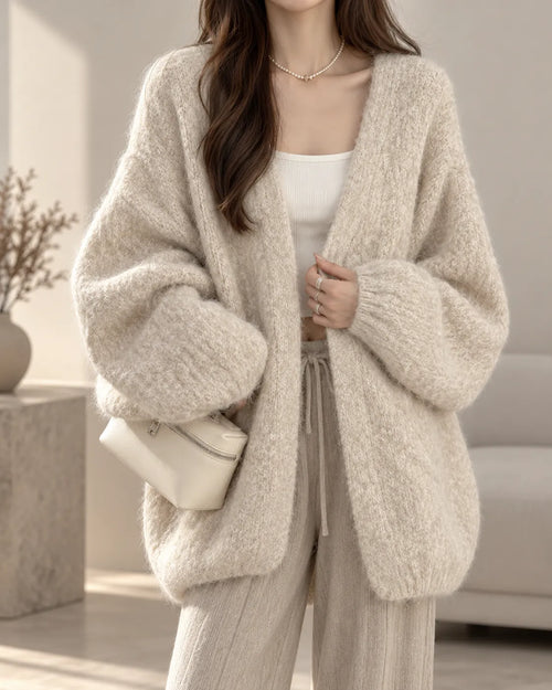 Elodie Soft Knit Oversized Cardigan