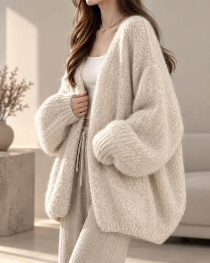 Elodie Soft Knit Oversized Cardigan