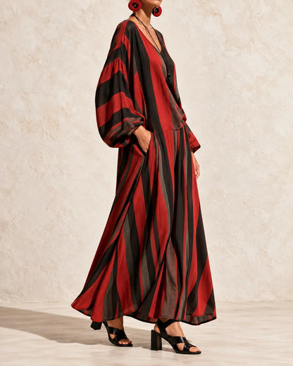 Sienna Relaxed Striped Maxi Dress