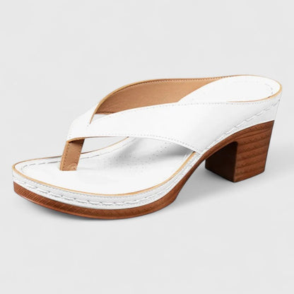 Orthopedic Occasion Real Leather Heels