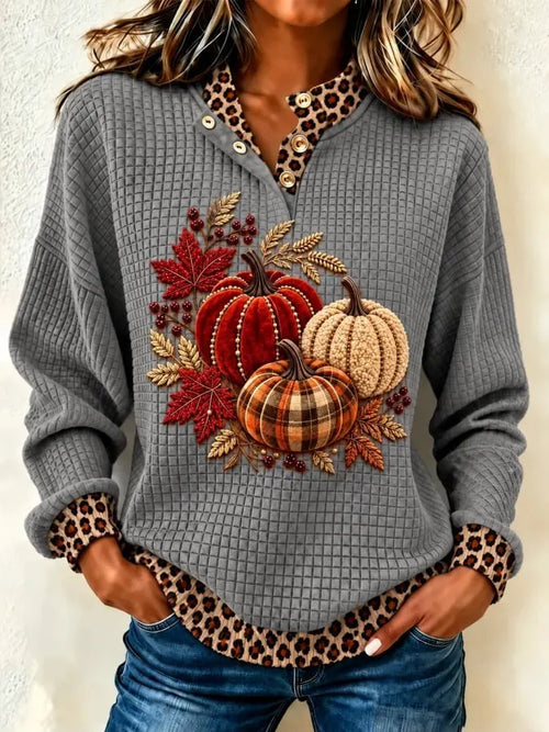 Women's Casual Printed Sweatshirt