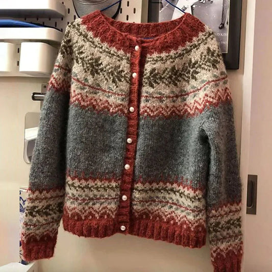 Atasha ~ Cozy Vintage Cardigan