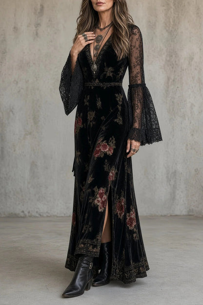 Luna Velvet Dress
