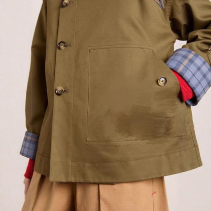 Lorna | Oversized Double-Breasted Utility Coat