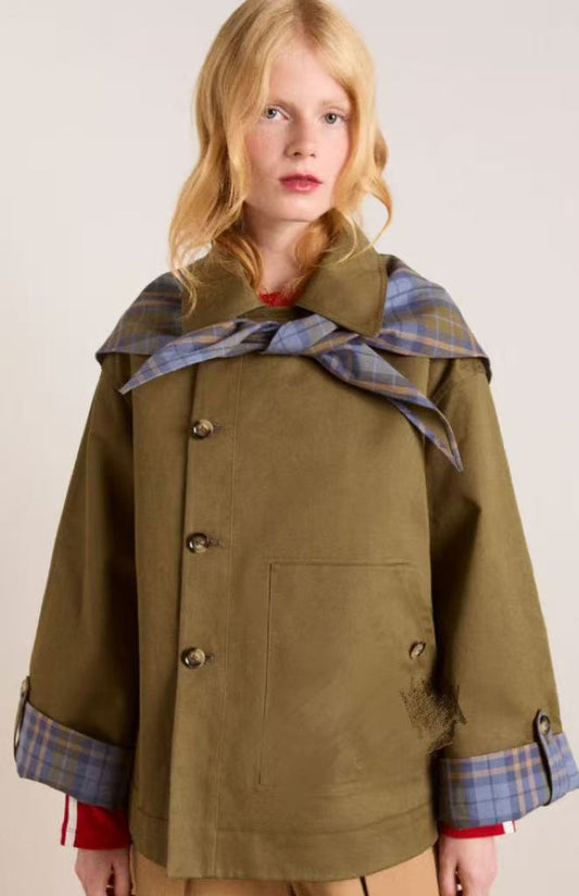 Lorna | Oversized Double-Breasted Utility Coat